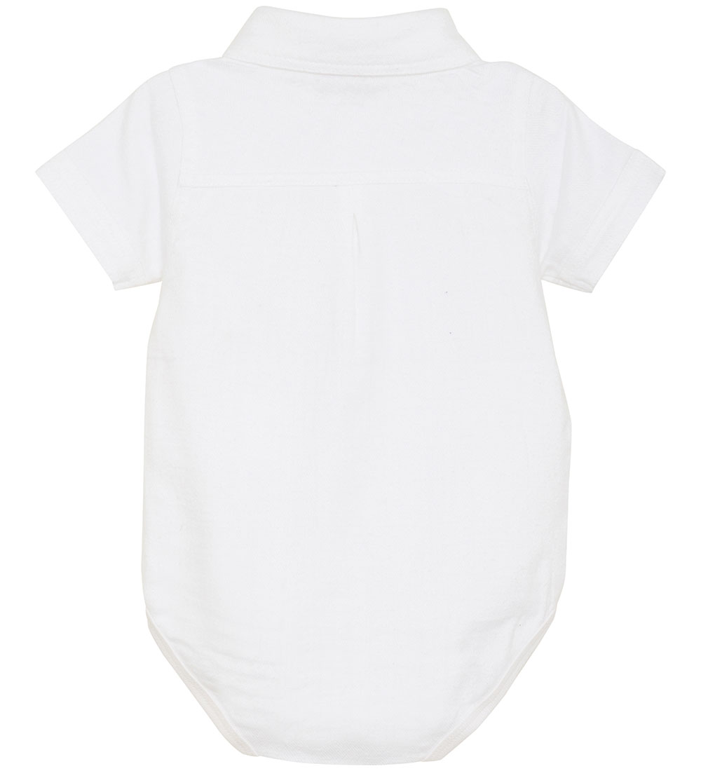 Minymo Skjortebody - k/æ - Bright White