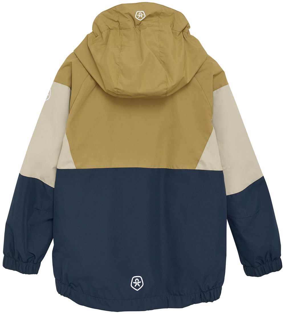 Color Kids Sommerjakke - Colorblock - Fennel Seed