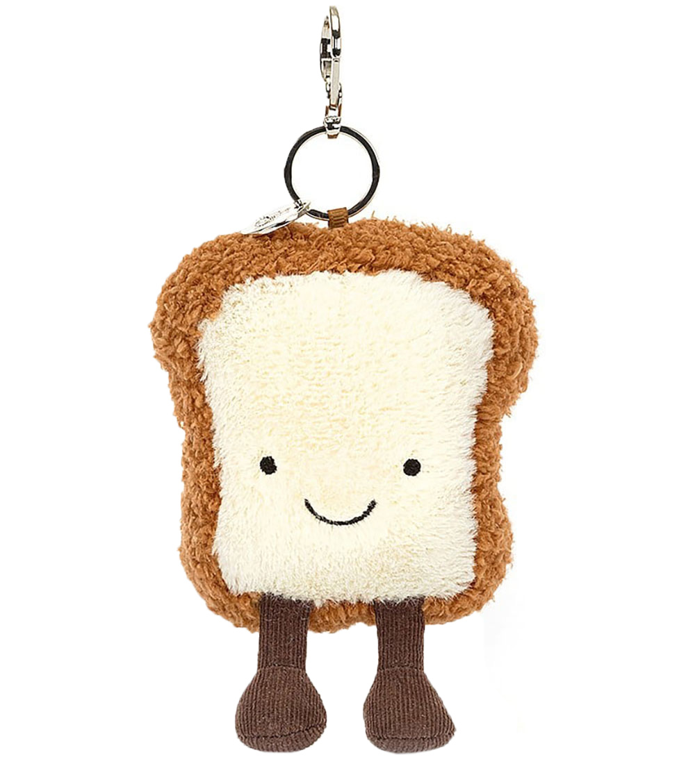 Jellycat Nøglering - 19x9 cm - Amuseable Toast Bag Charm