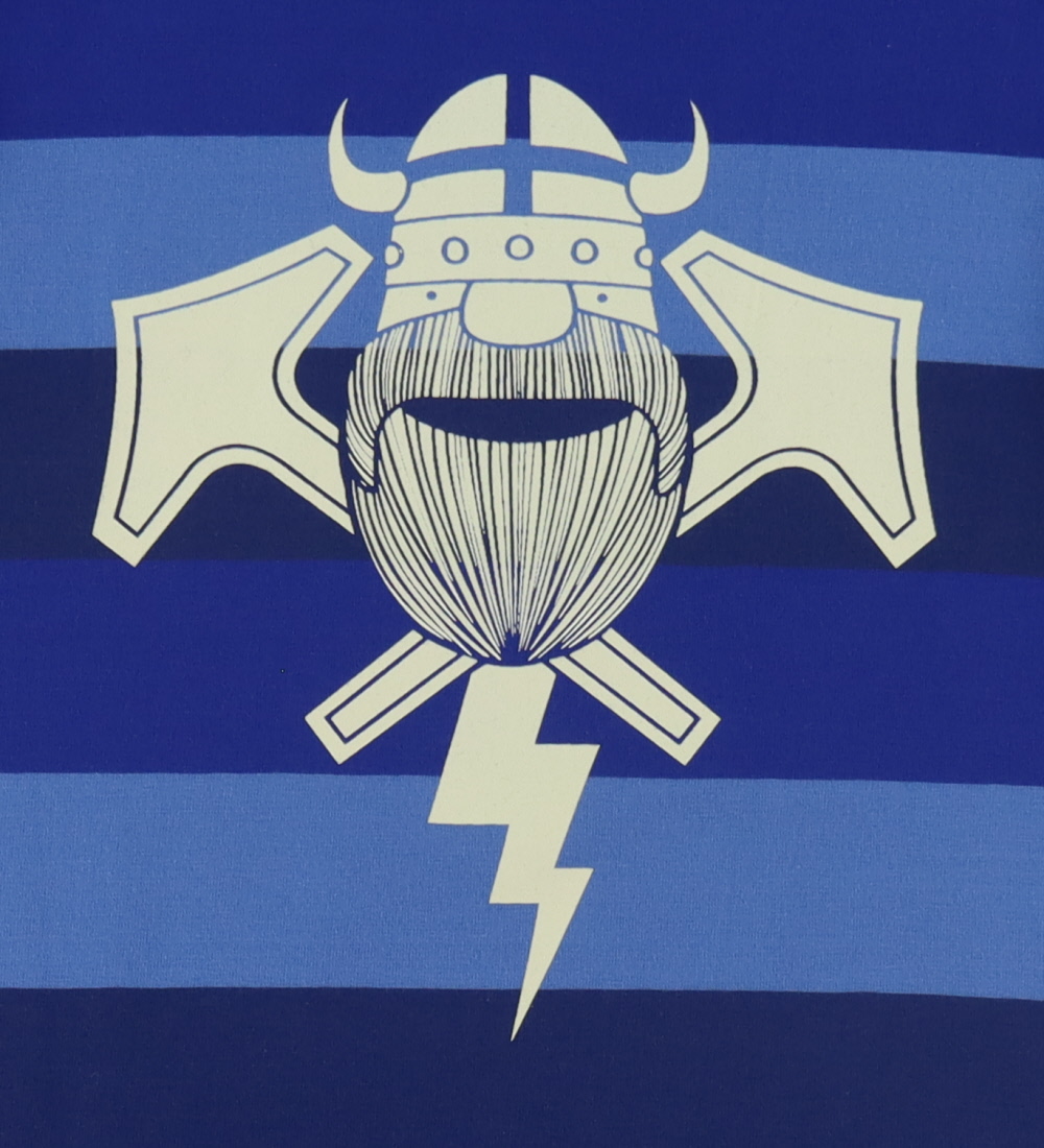 Danefæ T-Shirt - Danerainbow Ringer - Bluebird THORBOLT