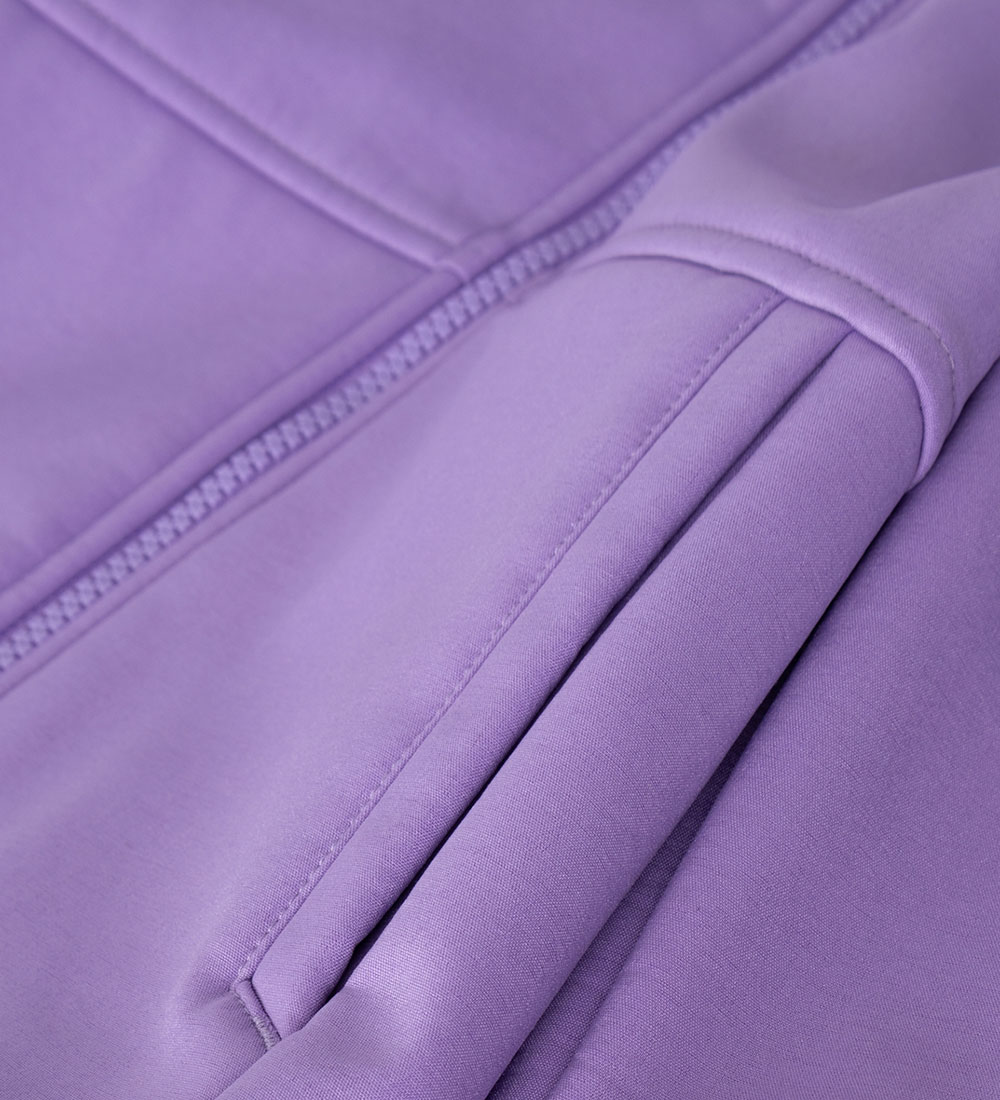 Name It Softshelljakke m. Fleece - NmfAlfa08 - Hyacinth m. Magi