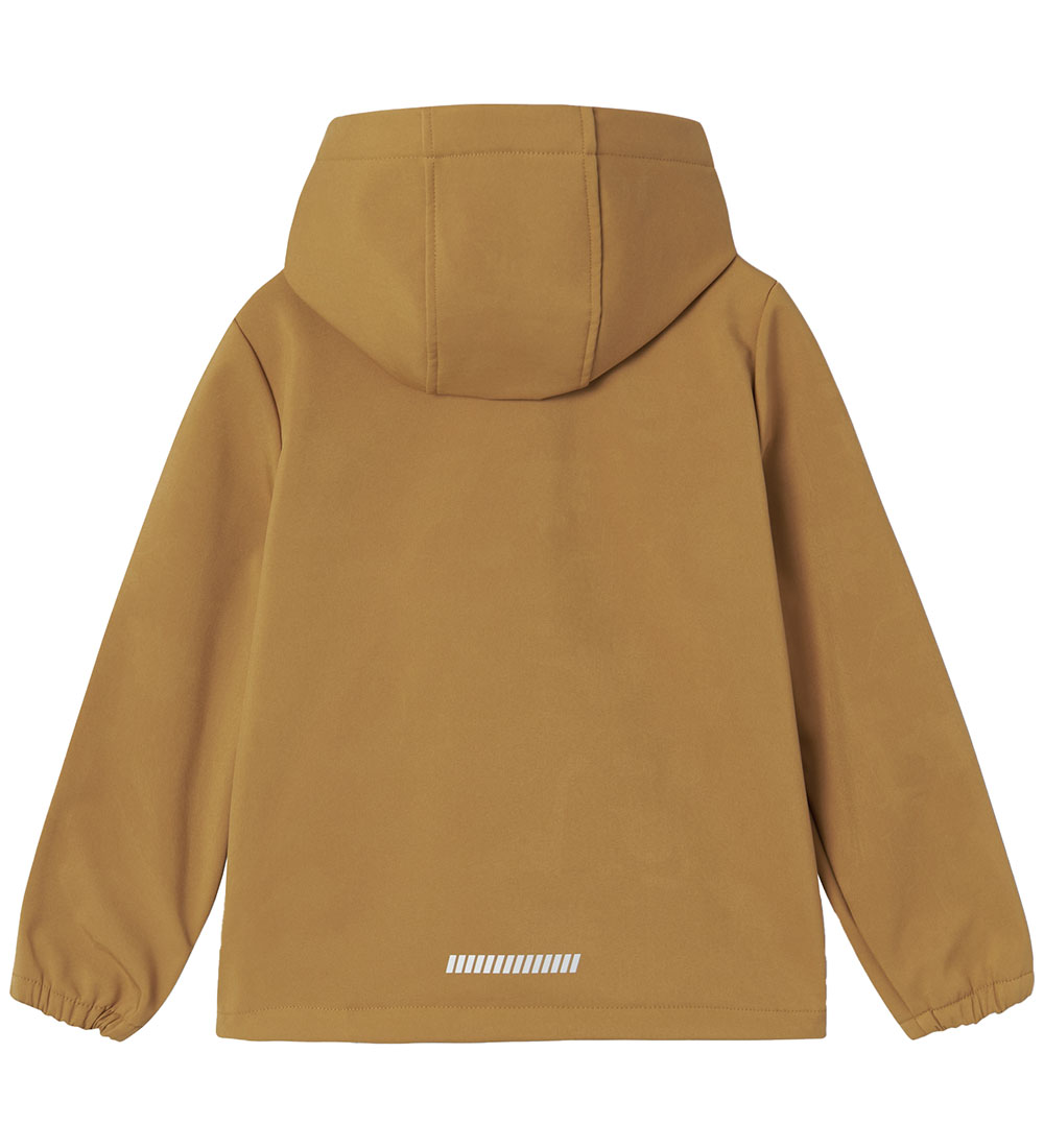 Name It Softshelljakke m. Fleece - NmmAlfa08 - Medal Bronze m. M