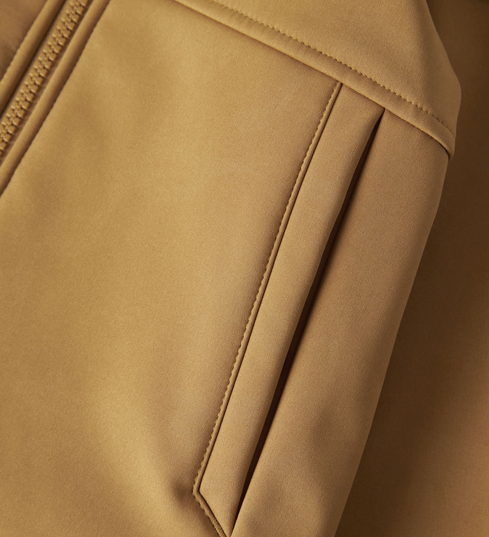 Name It Softshelljakke m. Fleece - NmmAlfa08 - Medal Bronze m. M