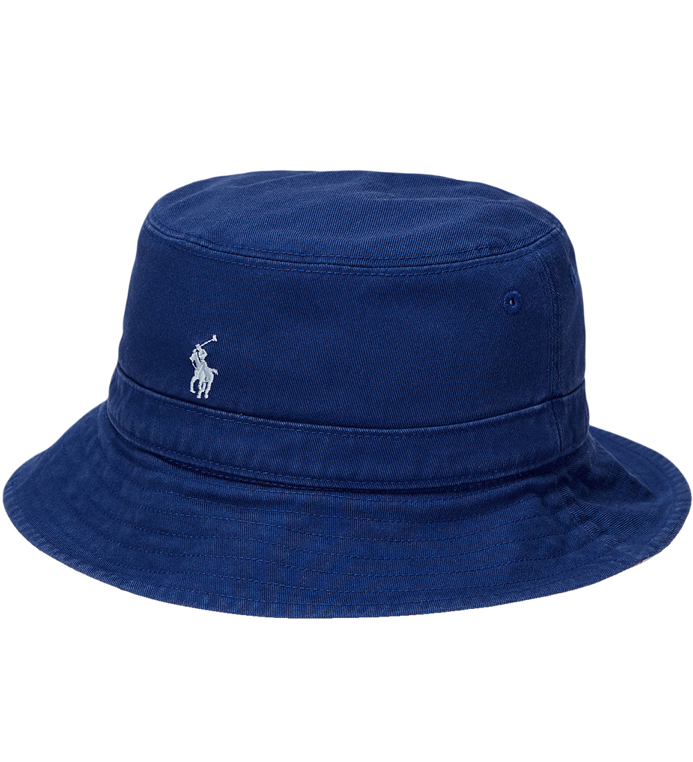 Polo Ralph Lauren Bøllehat - Vendbar - Navy - Sea Creature Tropi