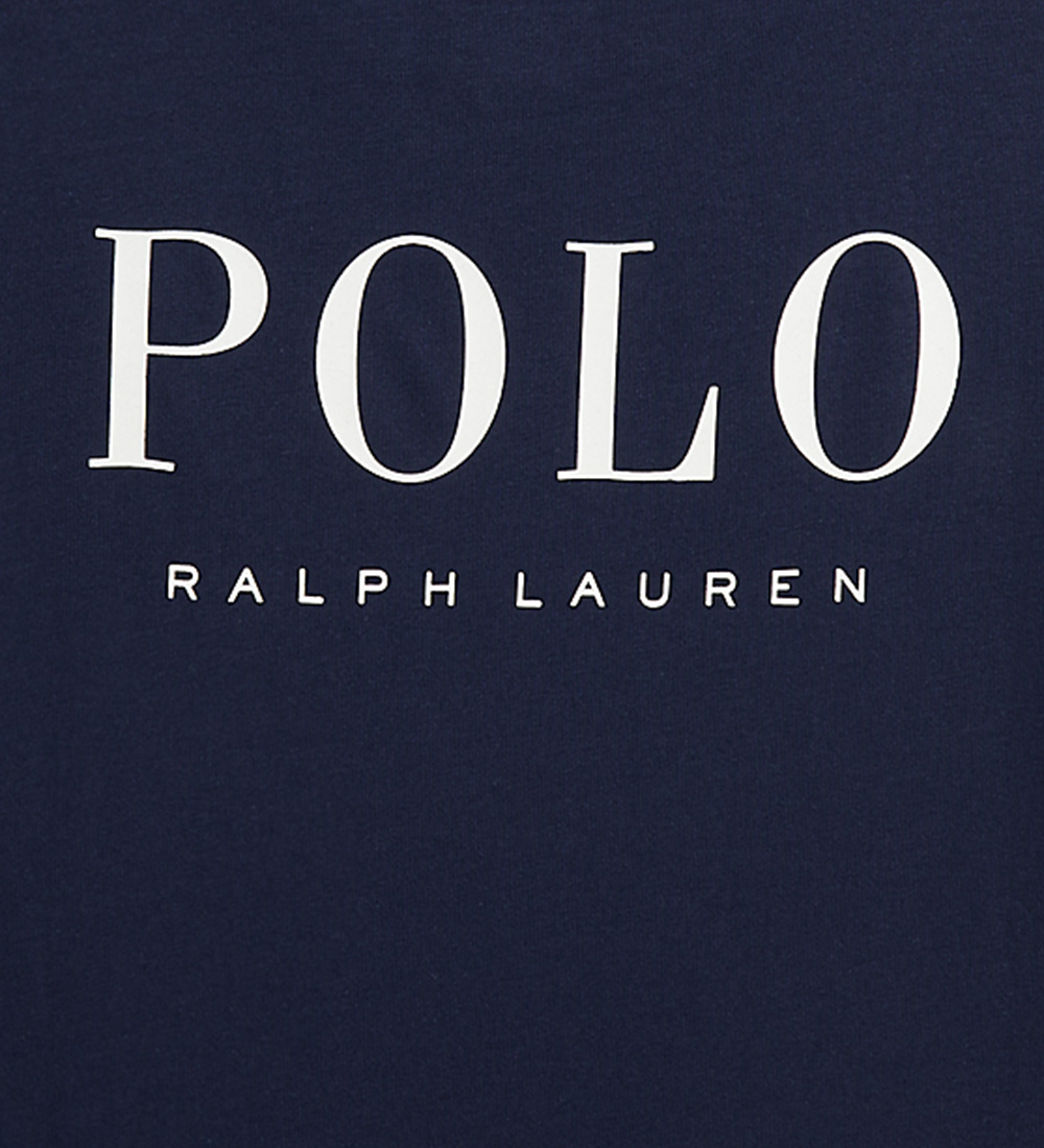 Polo Ralph Lauren T-shirt - Newport Navy m. Hvid