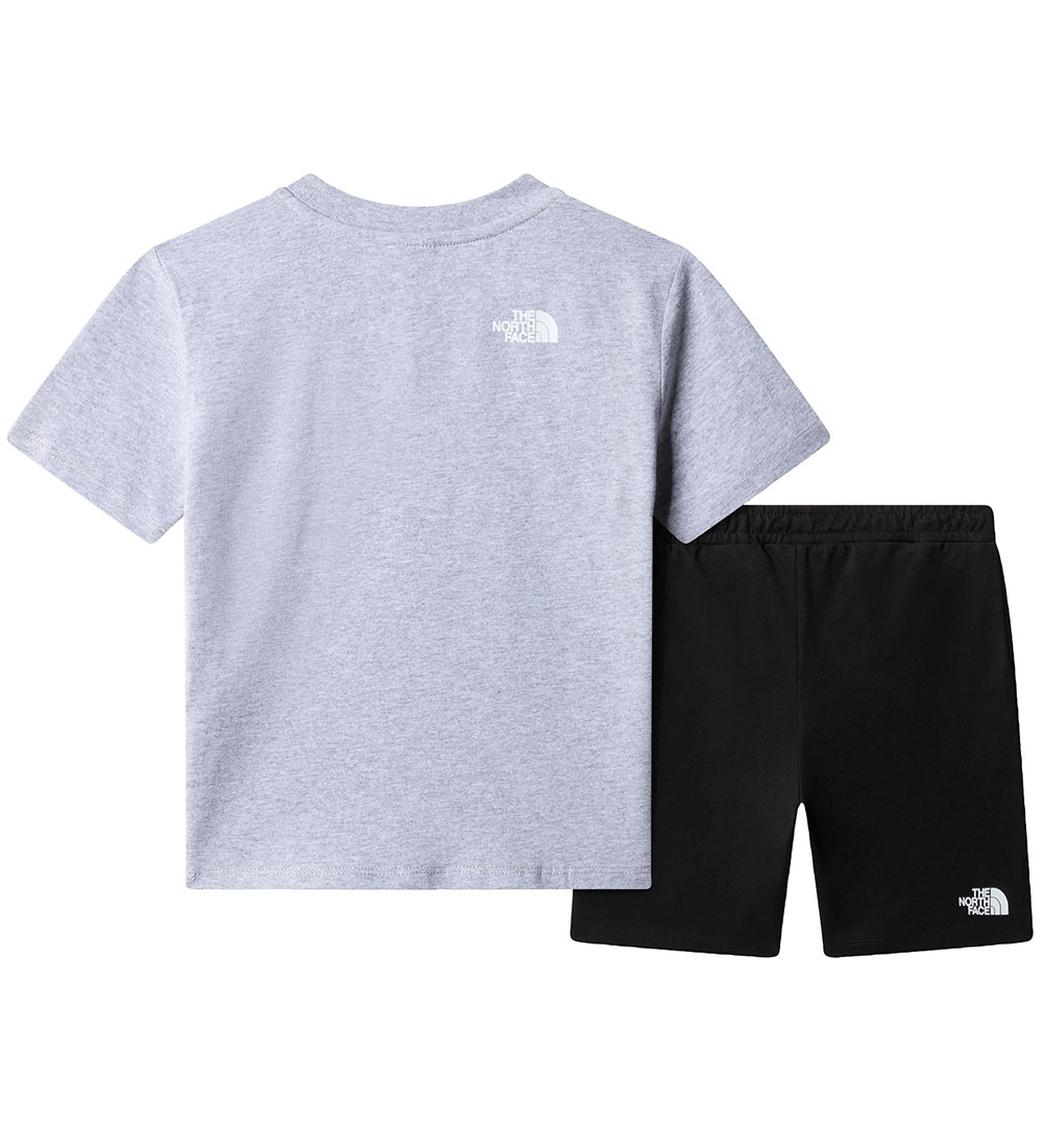 The North Face Shortssæt - T-shirt/Shorts - Light Grey Heather/S
