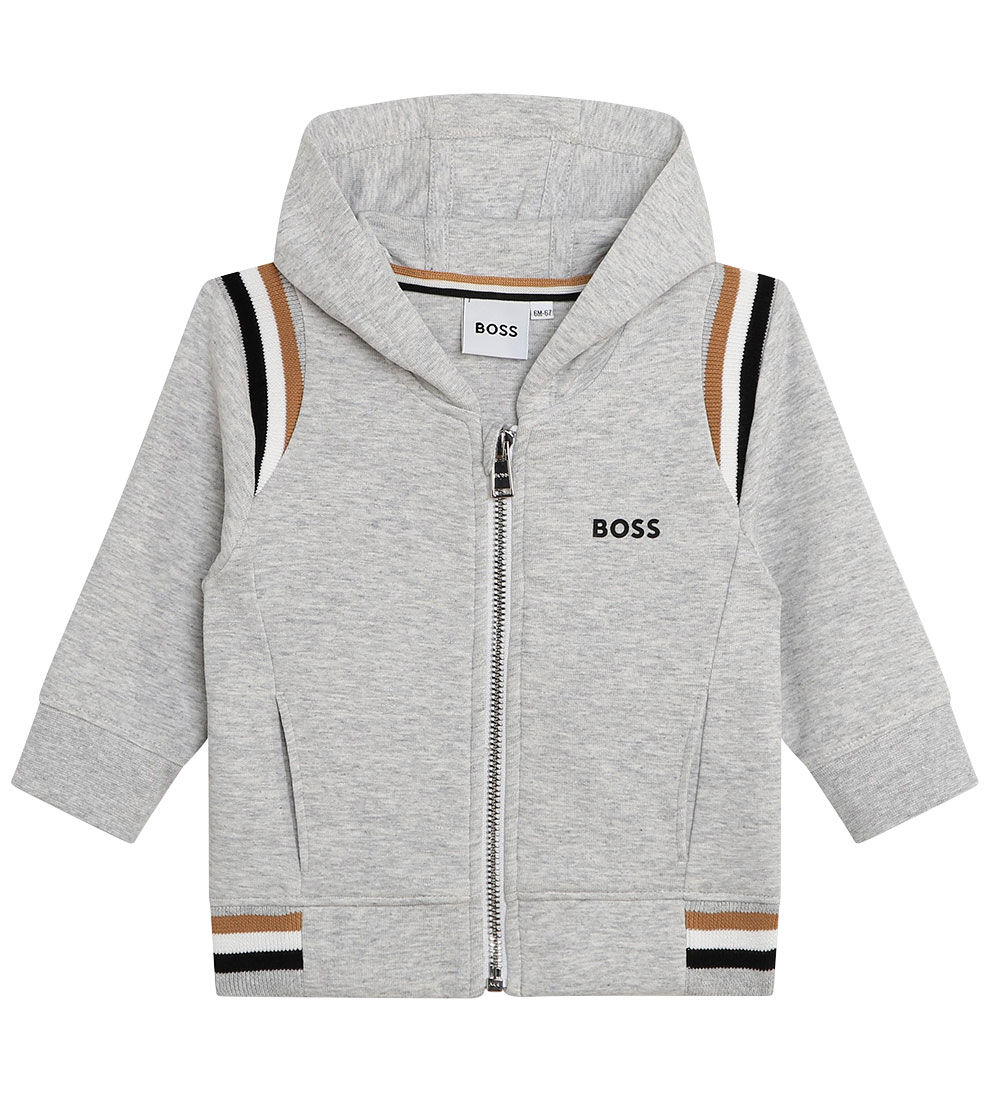 BOSS Cardigan/Bukser - Gråmeleret