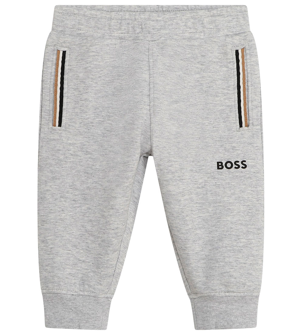 BOSS Cardigan/Bukser - Gråmeleret
