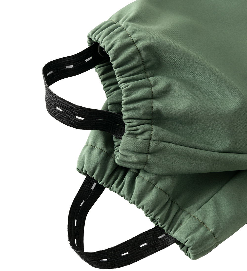 Name It Softshelldragt m. Fleece - NmmAlfa08 - Thyme m. Magi
