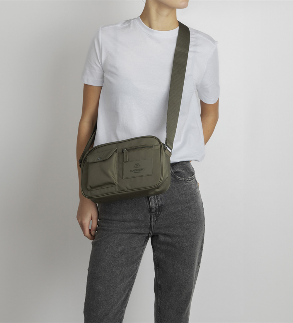 Markberg Skuldertaske - DarlaMBG Medium - Monochome - Dark Olive