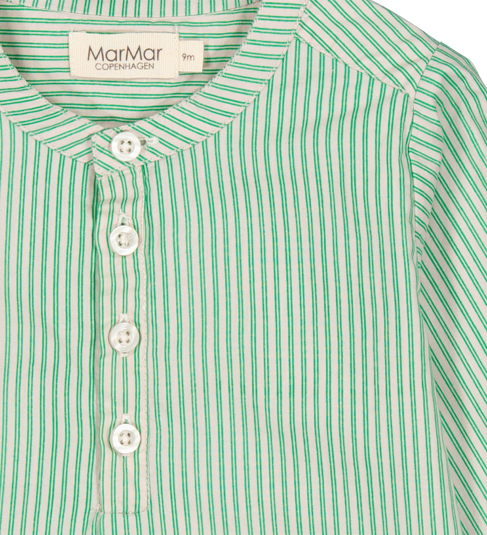 MarMar Skjorte - Totoro - Mint Leaf Stripes