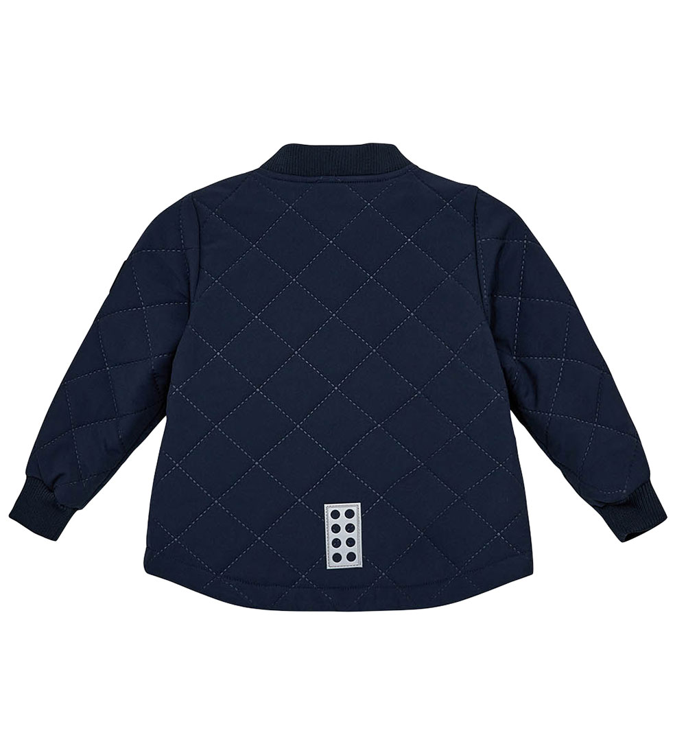 LEGO® Duplo Termojakke m. Fleece - LWJojo - Dark Navy m. Kranbil
