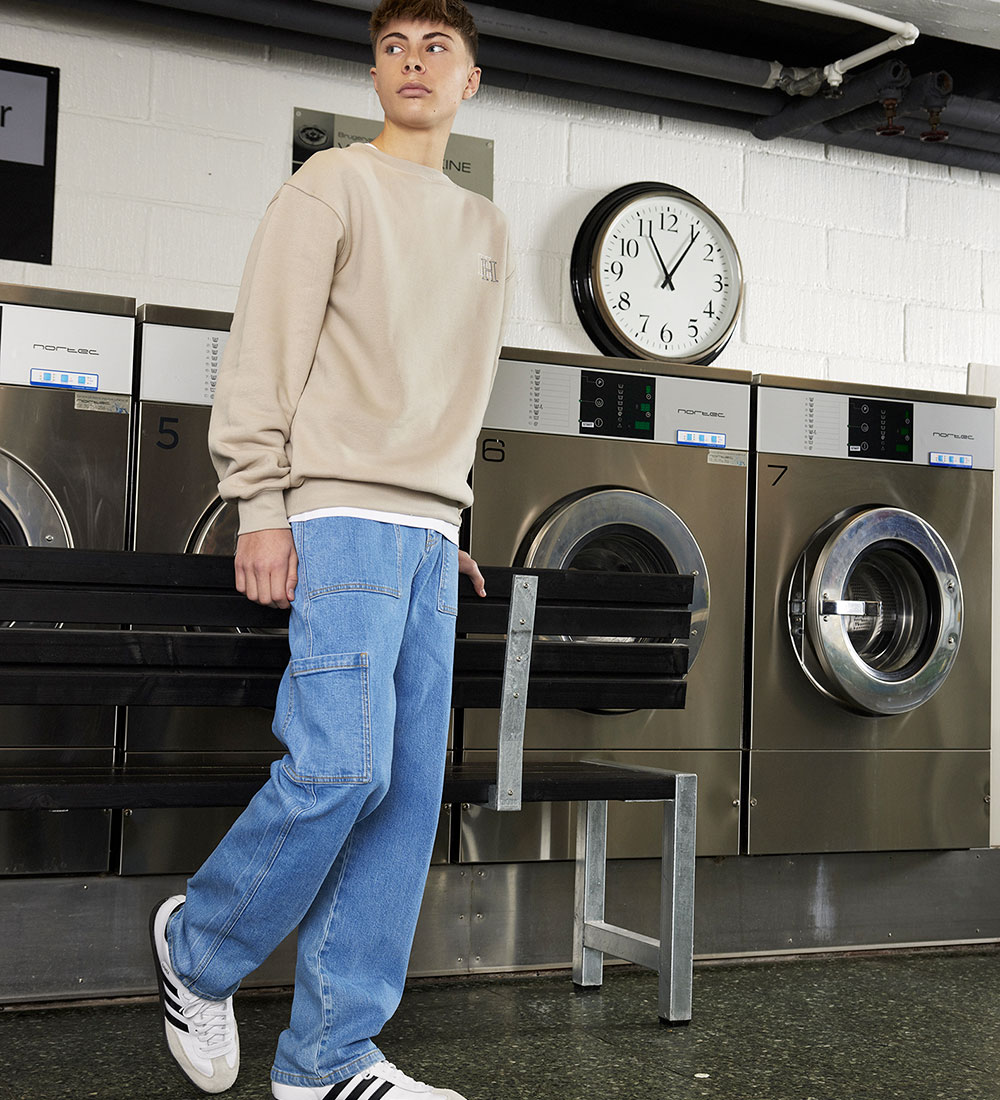 Hound Jeans - Cargo - Medium Blue Denim