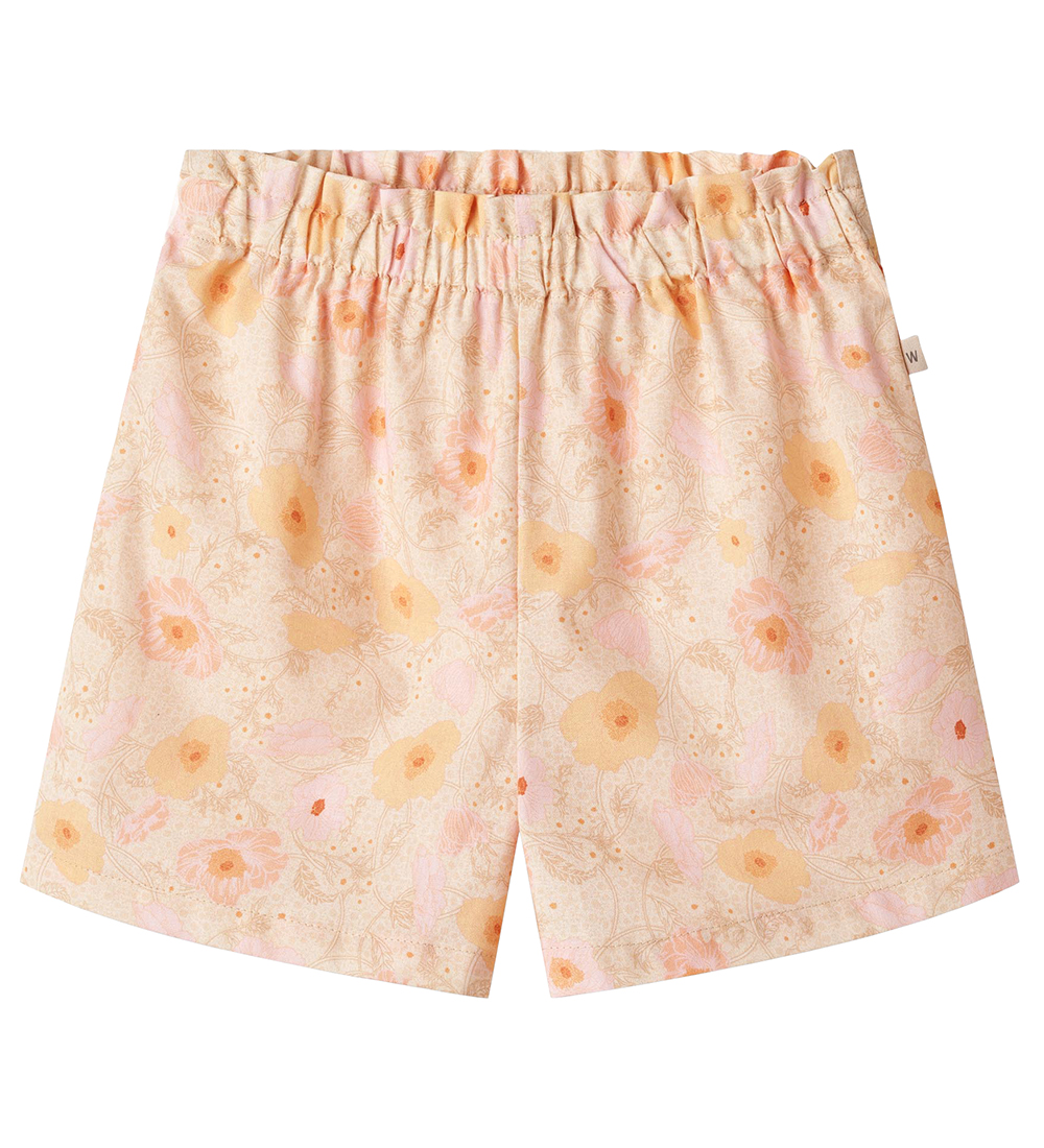 Wheat Shorts - Silja - Alabaster Flower Bobbles