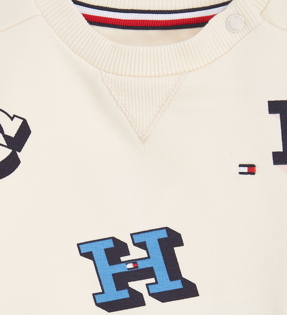 Tommy Hilfiger Sweatsæt - Monotype - Calico Allover Print