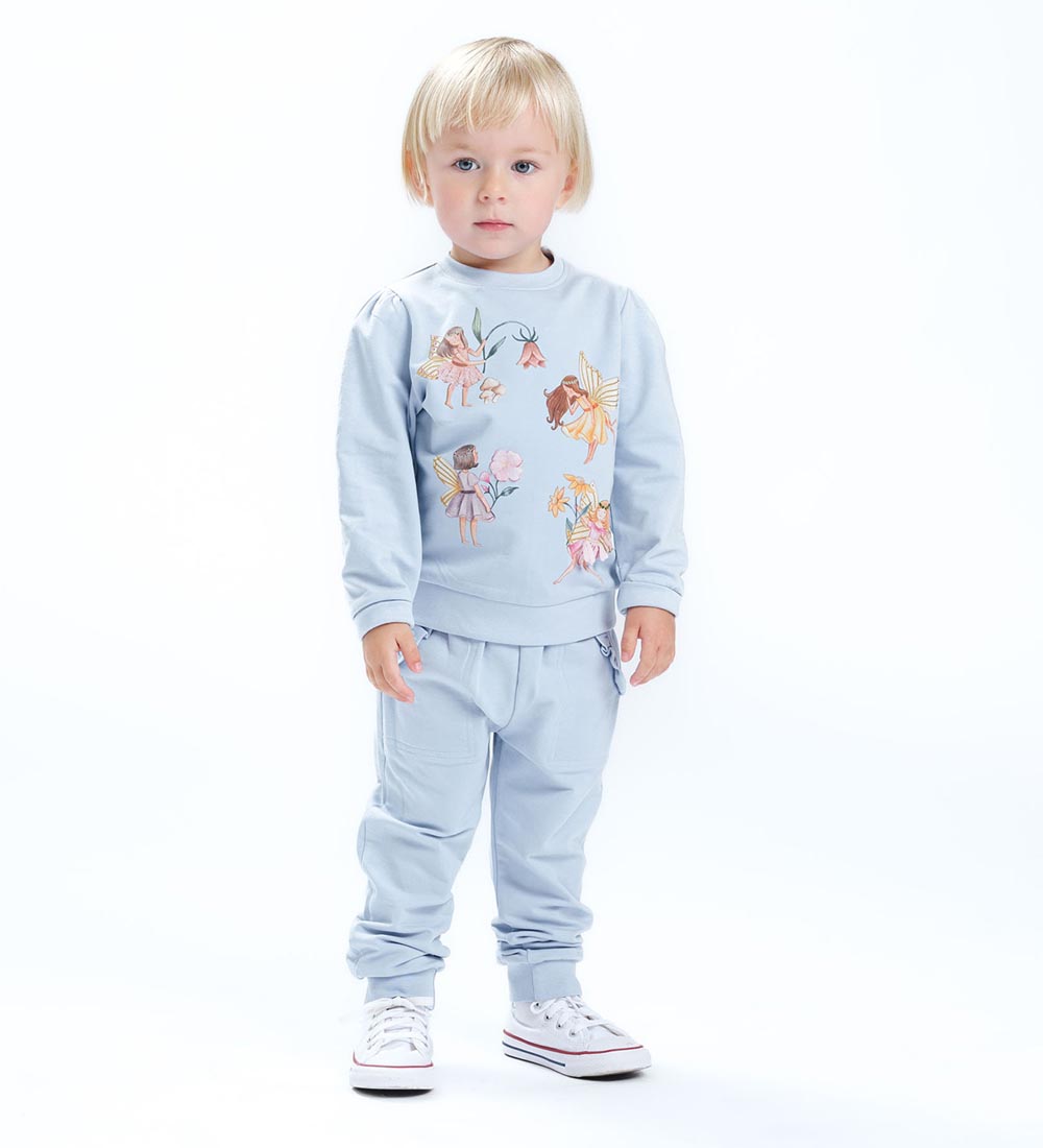 Hust and Claire Sweatshirt - HCSaria - Blue Flax