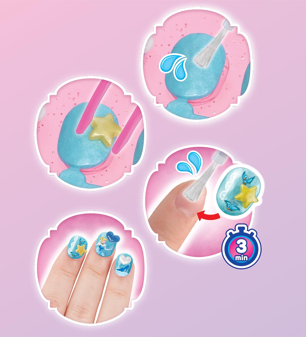 Aquabeads Perlest - Nail Studio - Disney Princess