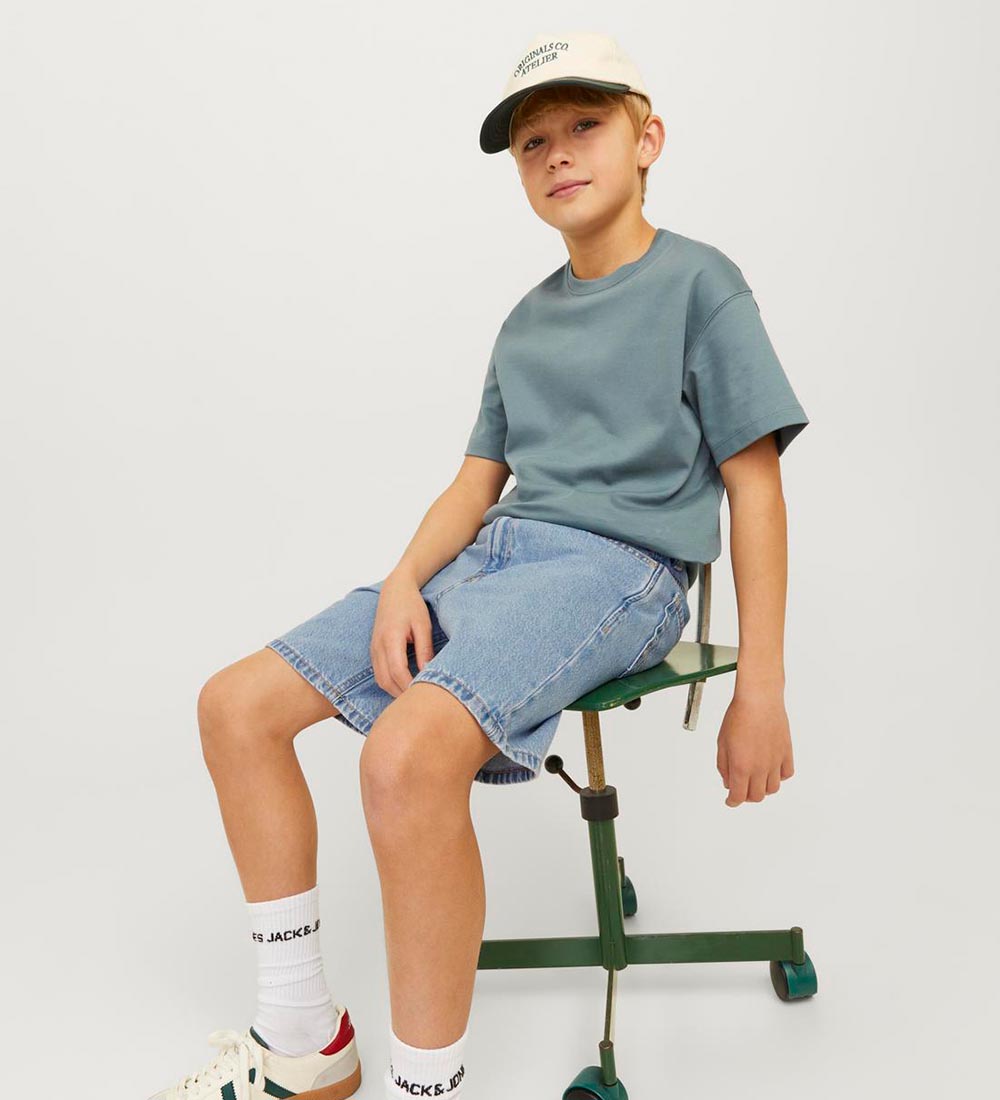 Jack & Jones Shorts - JjiChris - Blue Denim