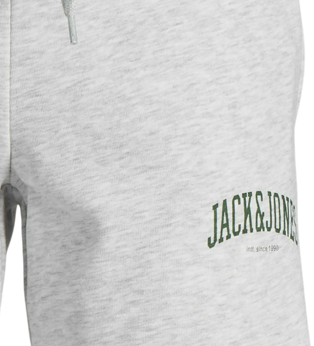Jack & Jones Sweatshorts - JpstJosh - White Melange