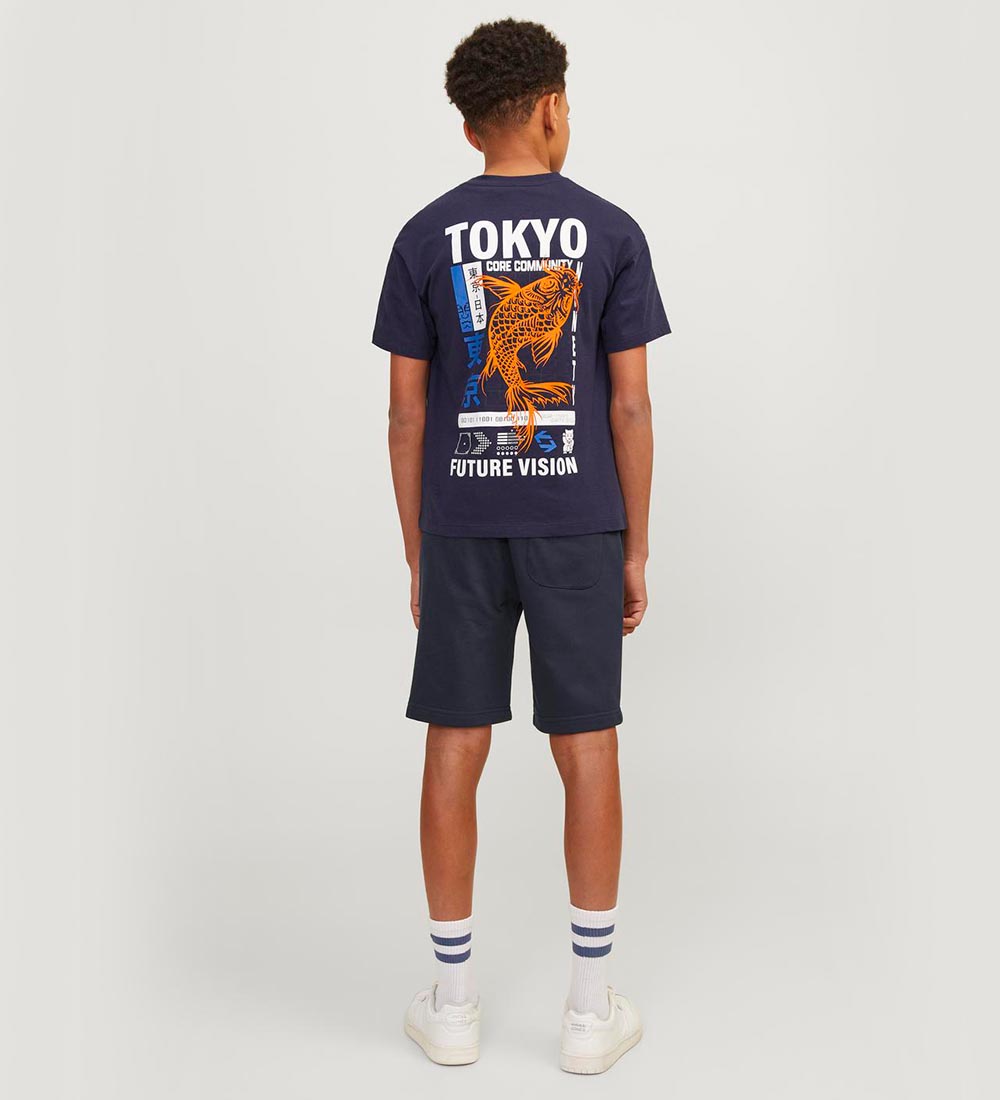 Jack & Jones Sweatshorts - JpstVesterbro - Sky Captain/Relaxed