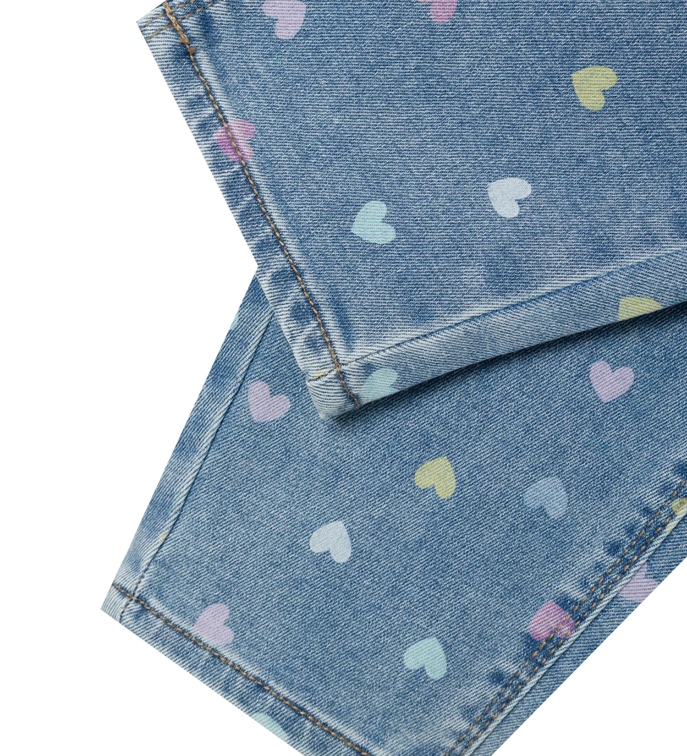 Name It Jeans - NmfBella - Medium Blue Denim/Hearts