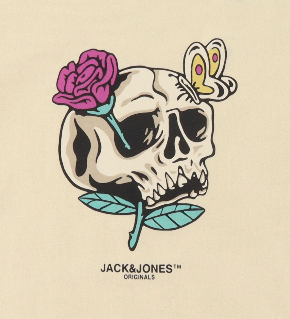 Jack & Jones T-shirt - JorTampa - Buttercream