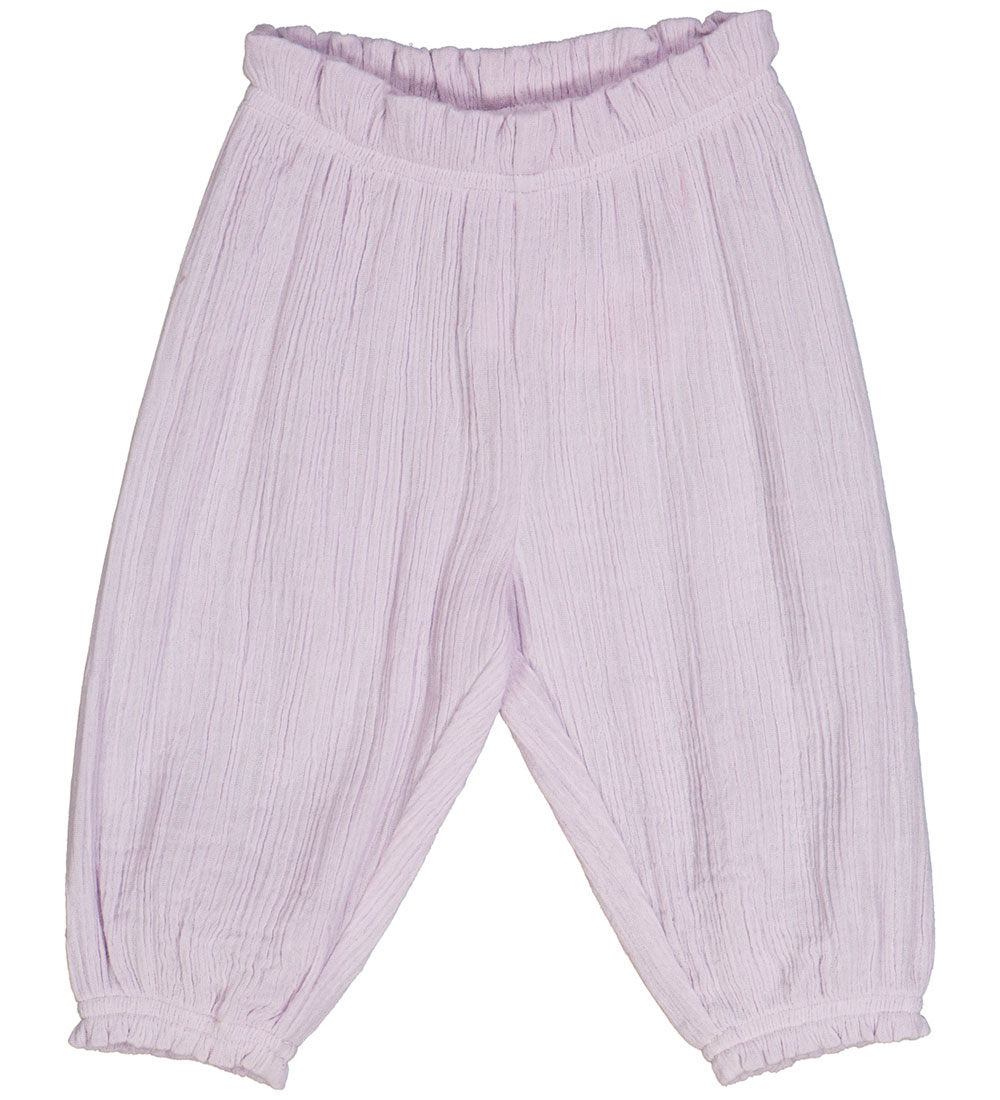 Müsli Bukser - Muslin Flared - Orchid