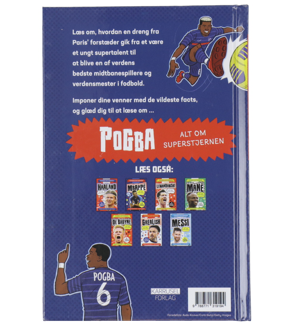 Alvilda Bog - Fodboldstjerner - Pogba - Alt Om Superstjernen