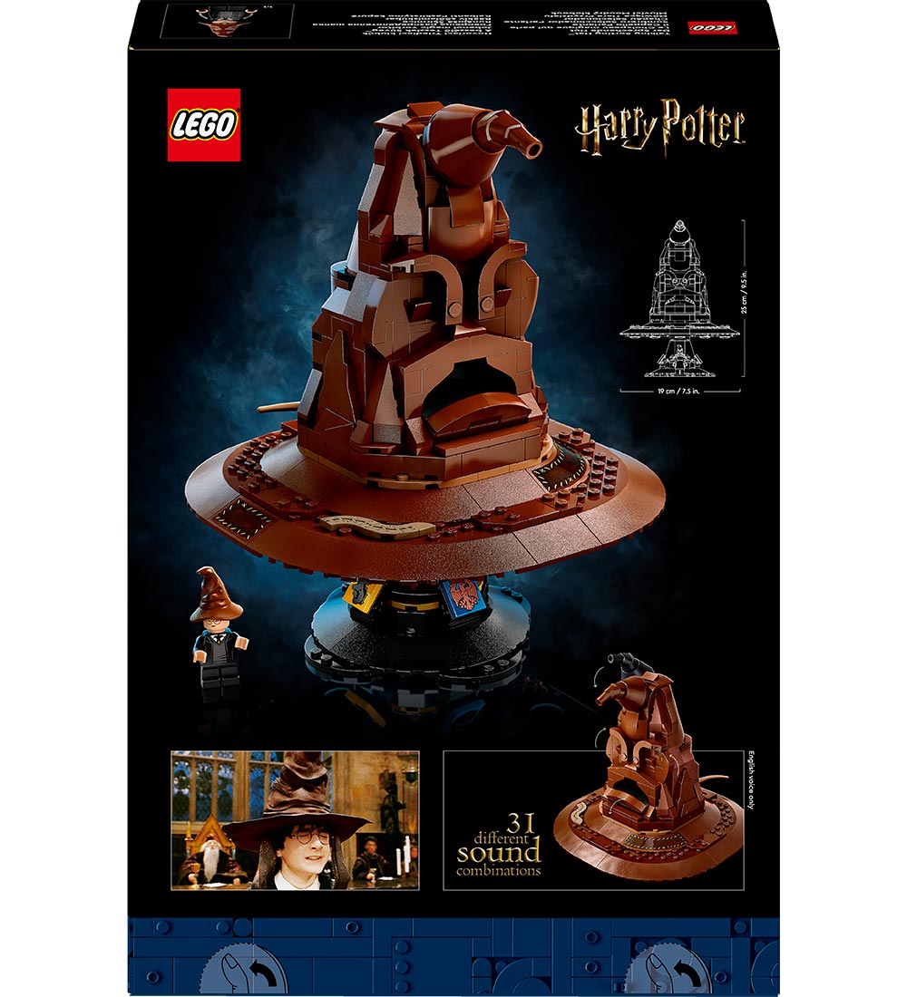 LEGO® Harry Potter - Talende Fordelingshat 76429 - 561 Dele