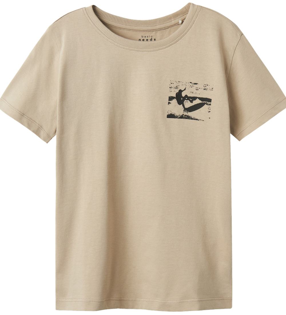 Name It T-shirt - NkmVelix - Pure Cashmere/Adventure