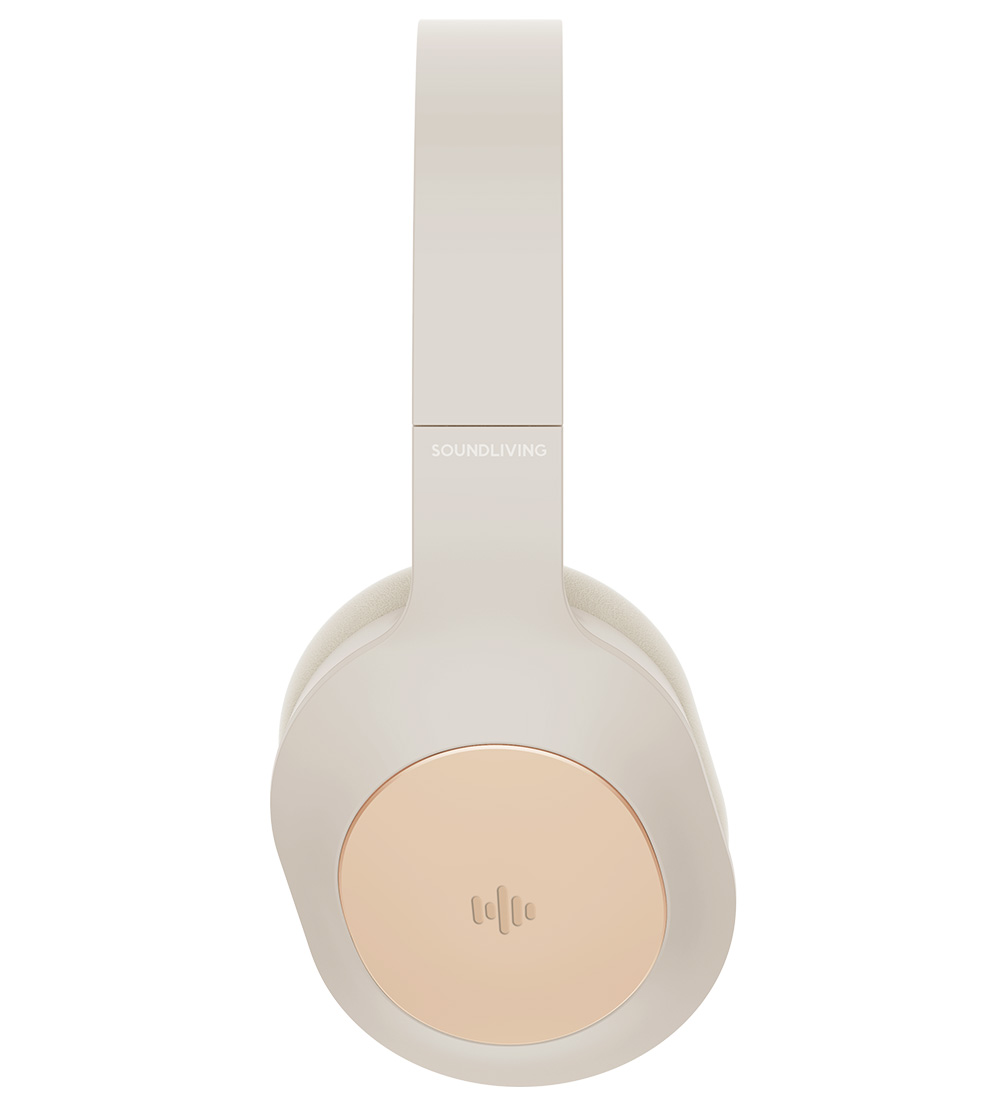 Soundliving Høretelefoner - Wave - Over-Ear - ANC - Beige