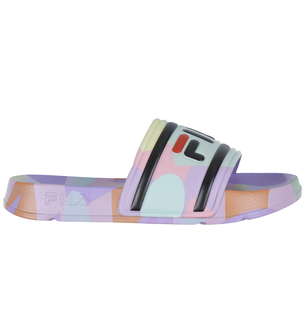 Fila Badesandaler - Morro Bay P Wmn - Smoke Green/Viola