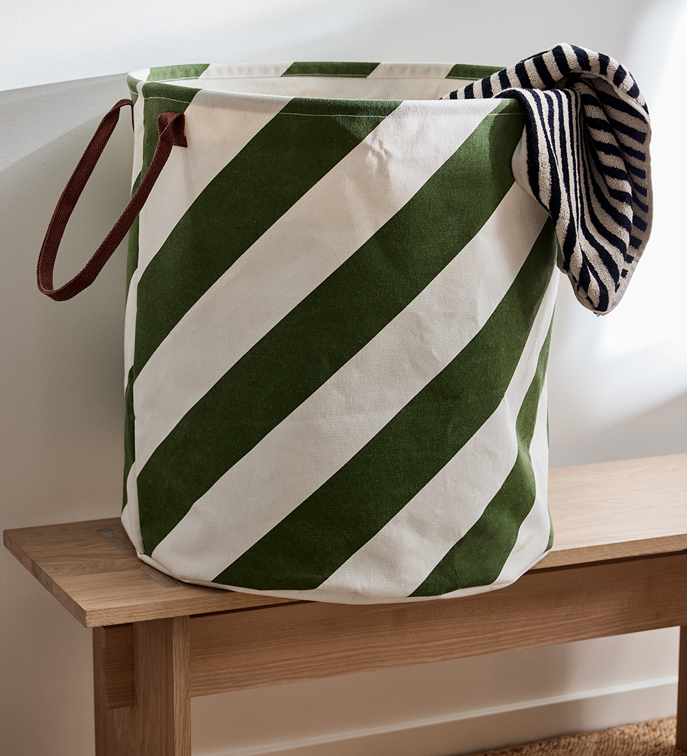 OYOY Opbevaringskurv - Sakki - 52x54 cm - Olive