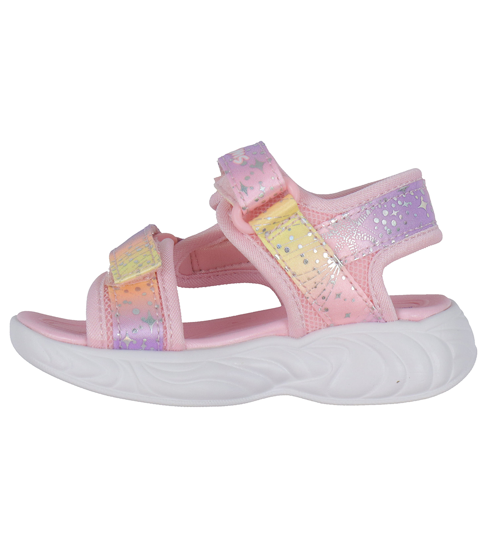 Skechers Sandaler m. Lys - Majestic Bliss - Light Pink/Multi