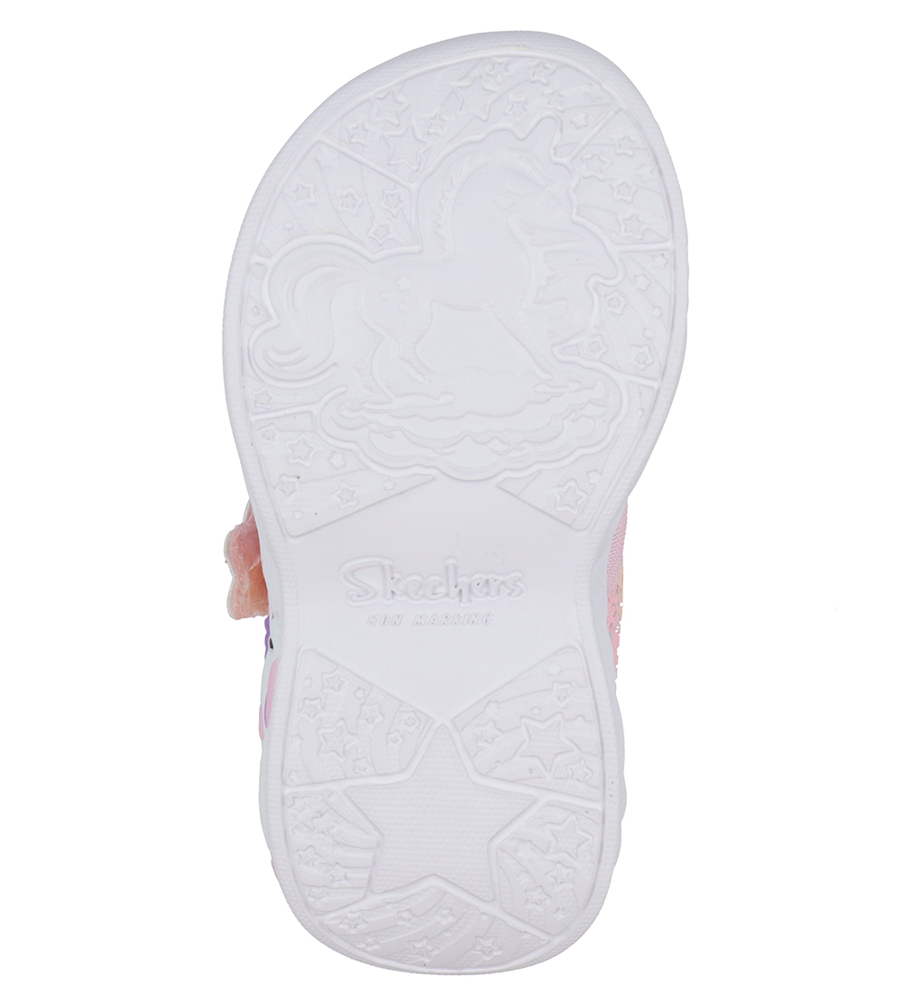Skechers Sandaler m. Lys - Majestic Bliss - Light Pink/Multi