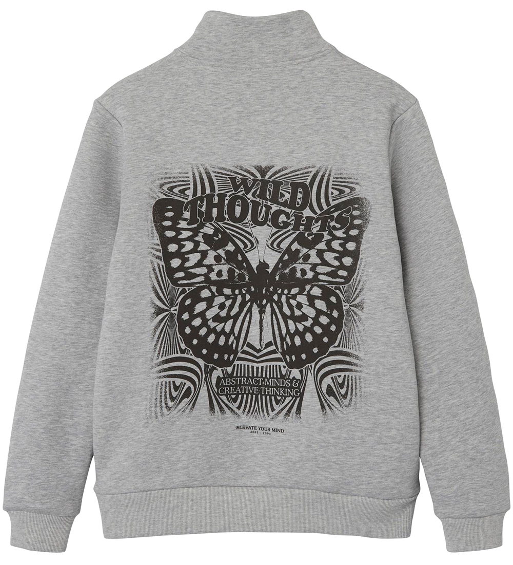 LMTD Sweatshirt - NlfRajla - Light Grey Melange