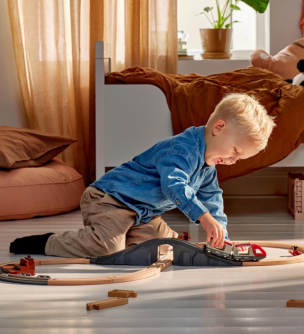 BRIO World Startsæt Med Passagertog - 22 Dele- 36079
