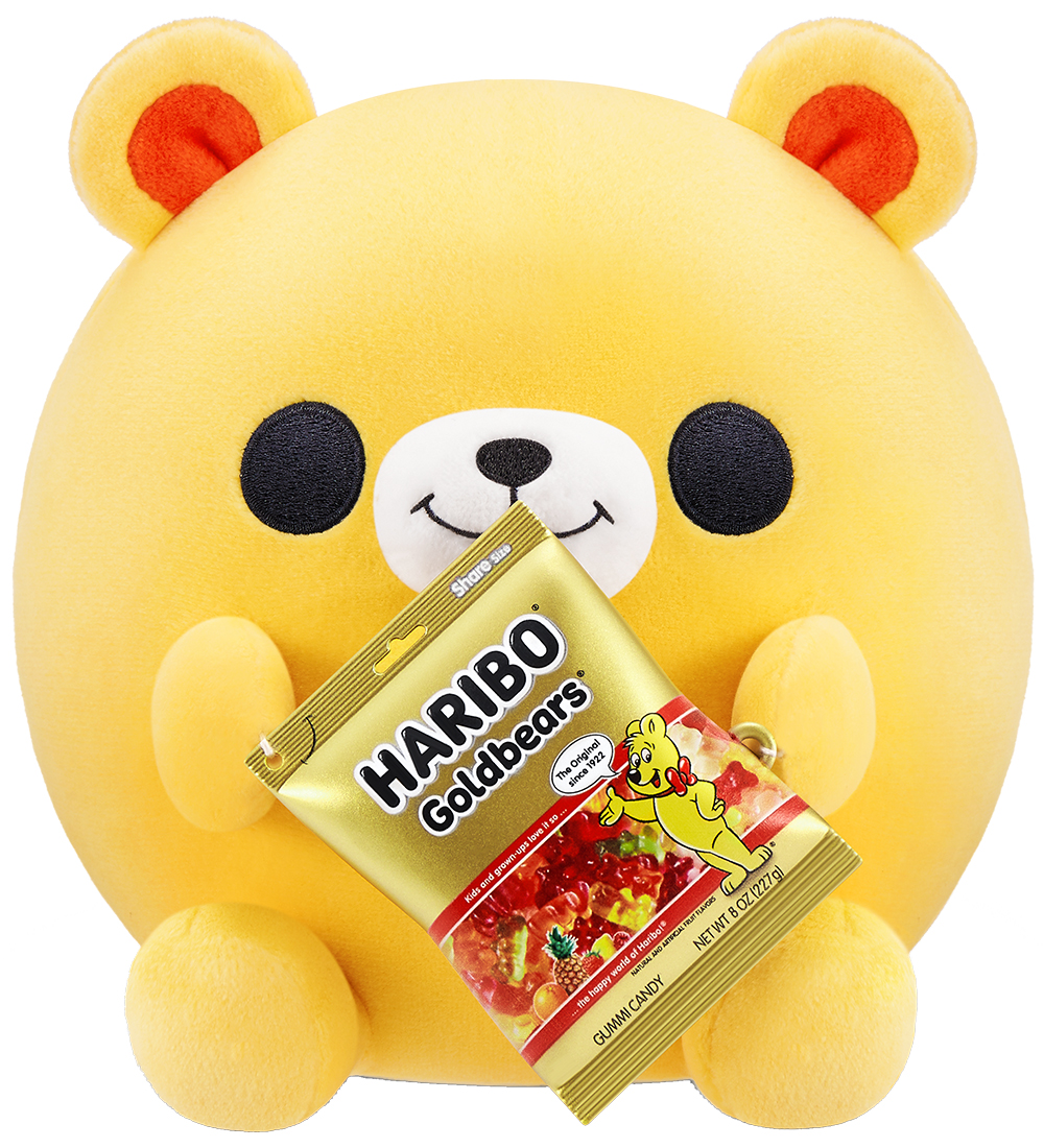 Snackles Bamse - 35 cm - Bjørnen Nancy m. Haribo