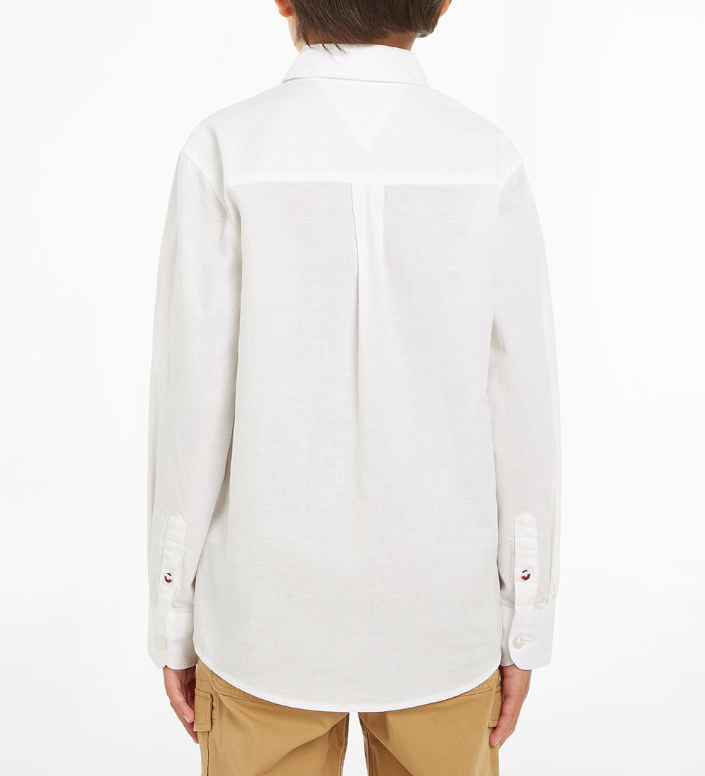 Tommy Hilfiger Skjorte - Hemp - Hvid