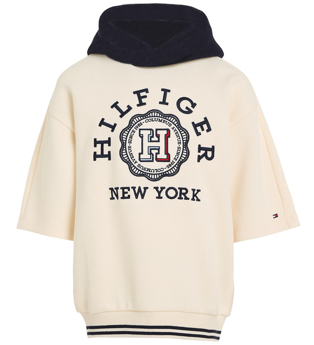 Tommy Hilfiger Hættetrøje - Monotype Arch H Seal - Calico