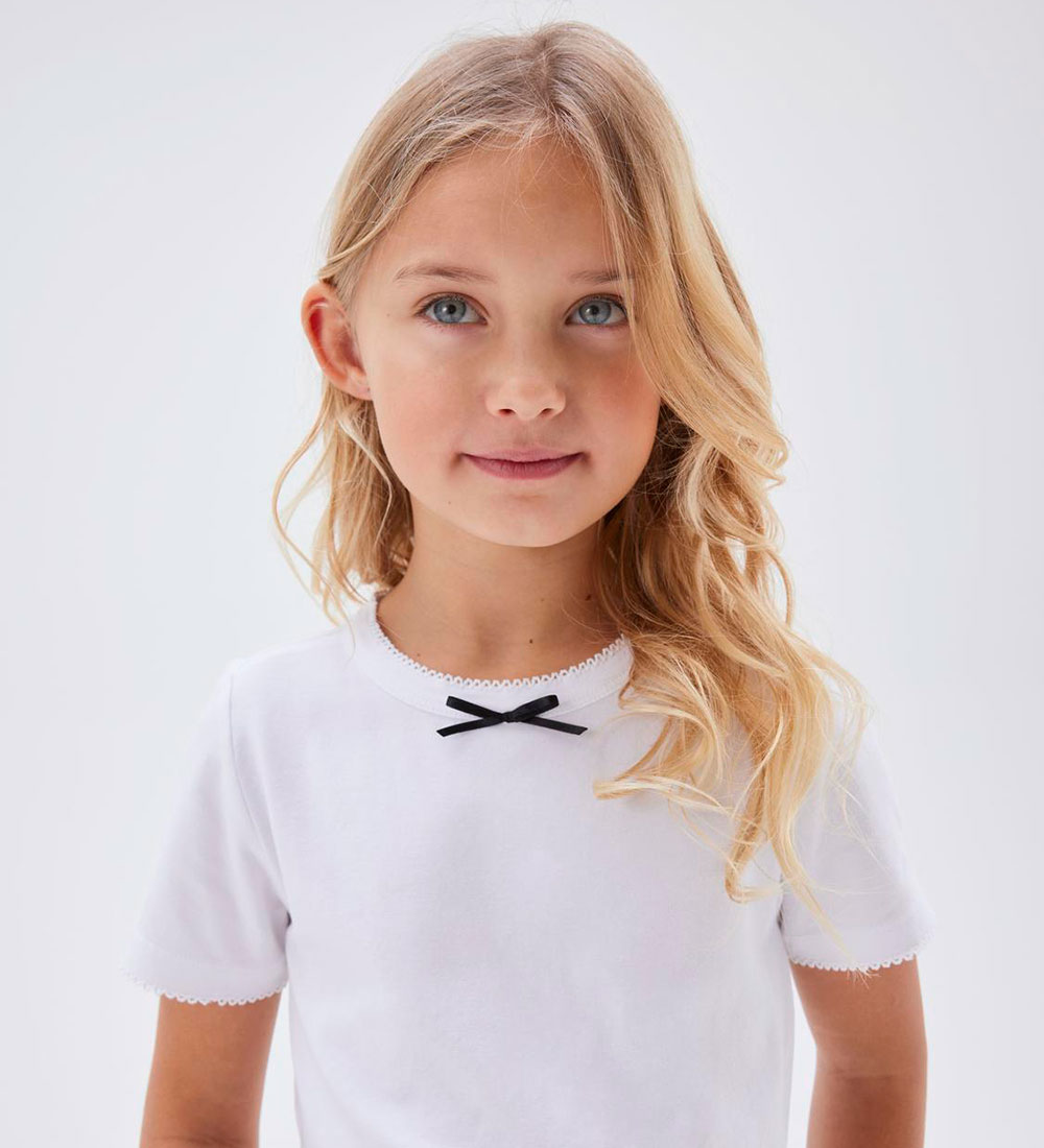 Name It T-shirt - NkfHejane - Bright White