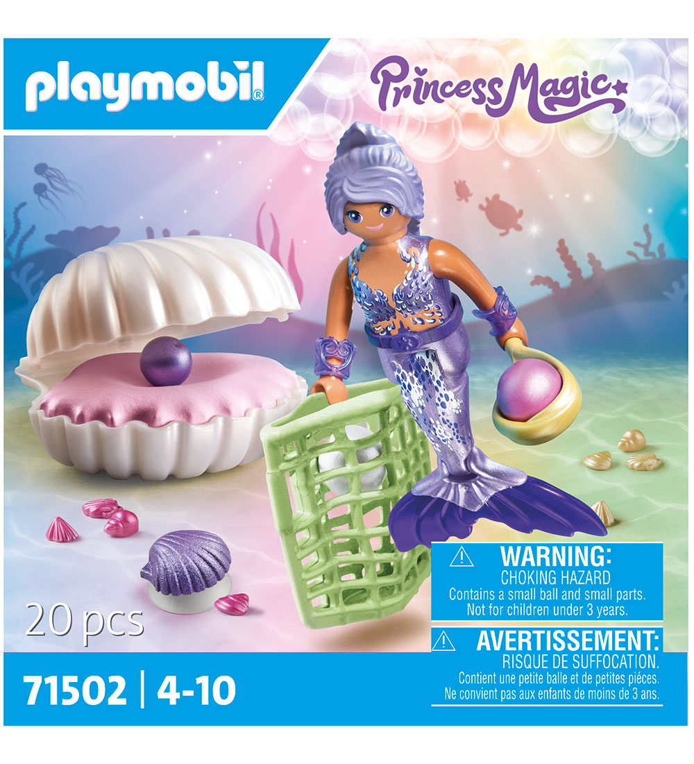 Playmobil Princess Magic - Havfrue med Perlemuslingeskal - 71502
