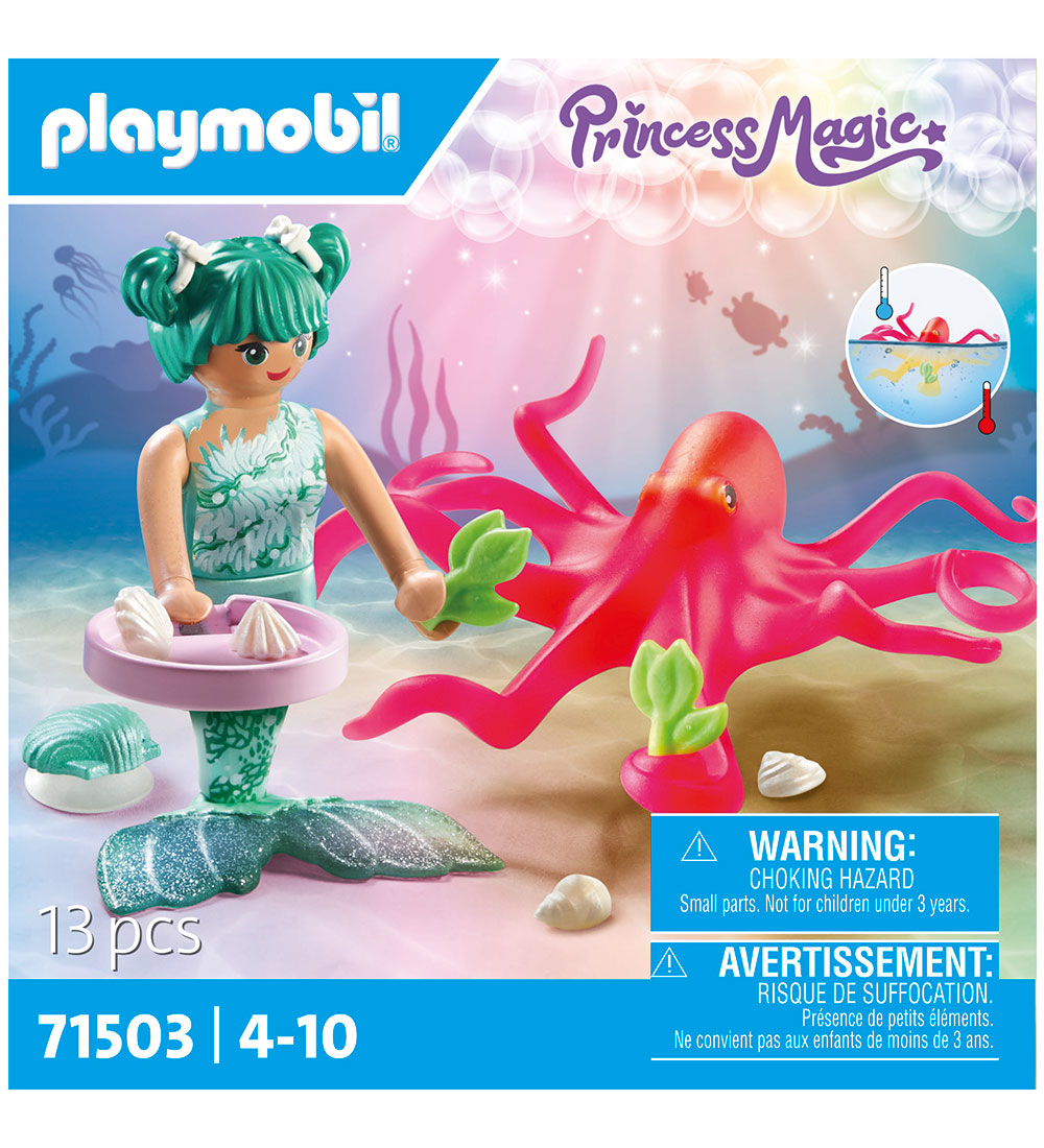 Playmobil Princess Magic - Havfrue m. Blæks... - 71503 - 13 Dele