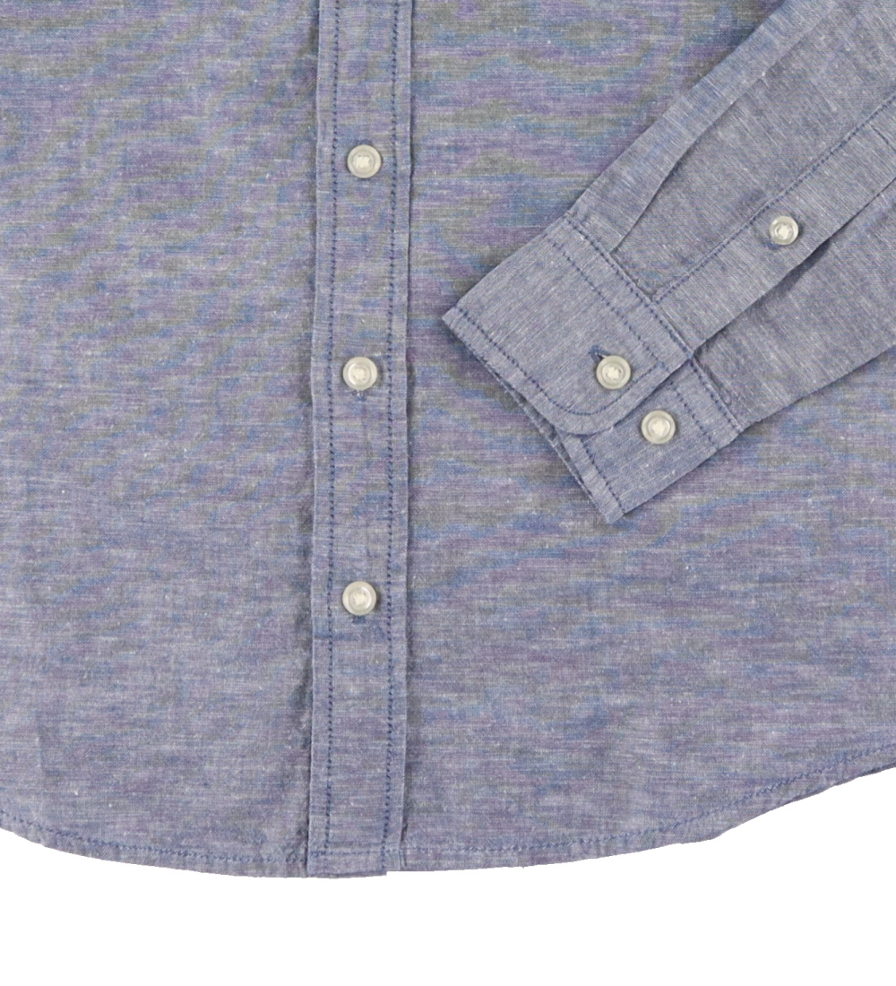 Jack & Jones Skjorte - JjeLinen - Faded Denim