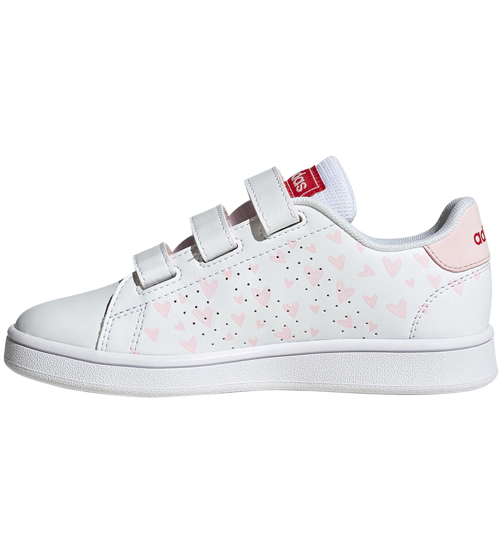 adidas Performance Sko - Advantage CF C - Hvid/Rosa