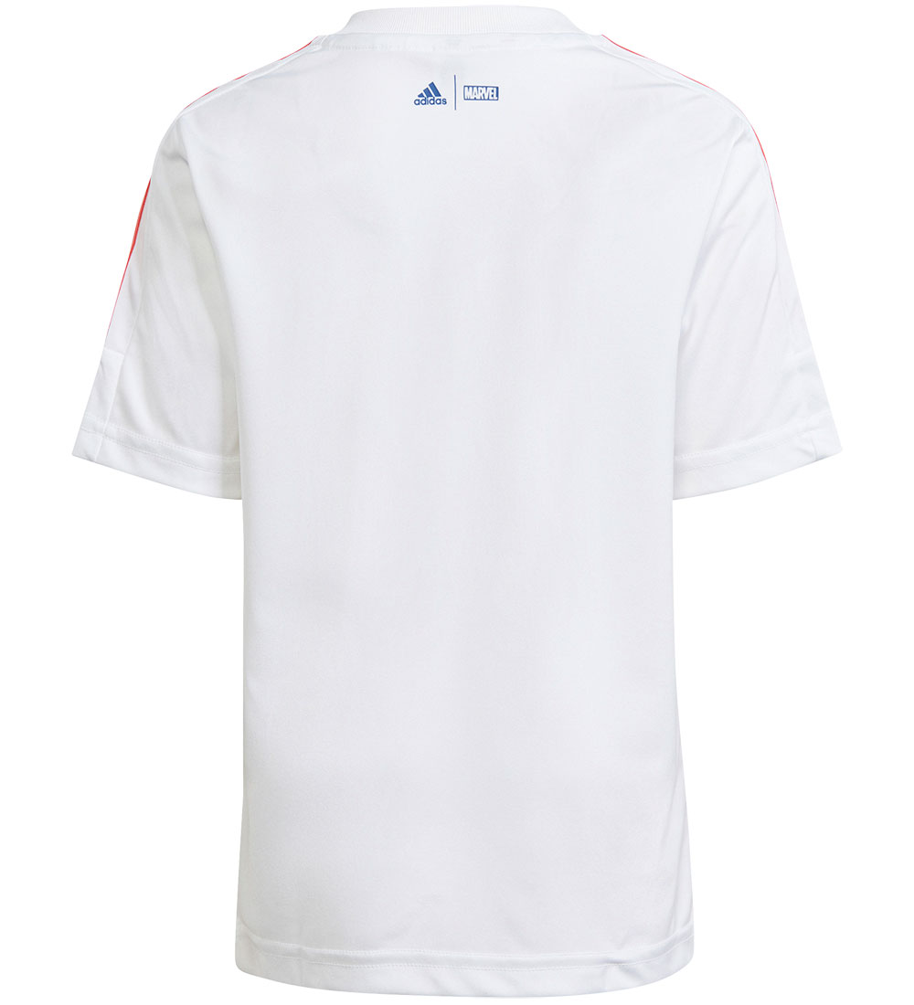 adidas Performance T-shirt - LK MRVL AV T - Hvid