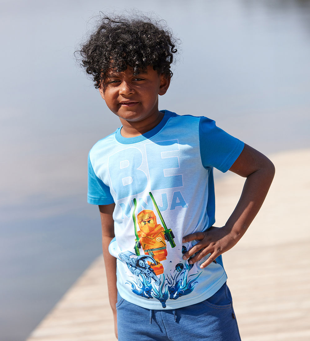 LEGO® Ninjago T-shirt - LWTano - Middle Blue