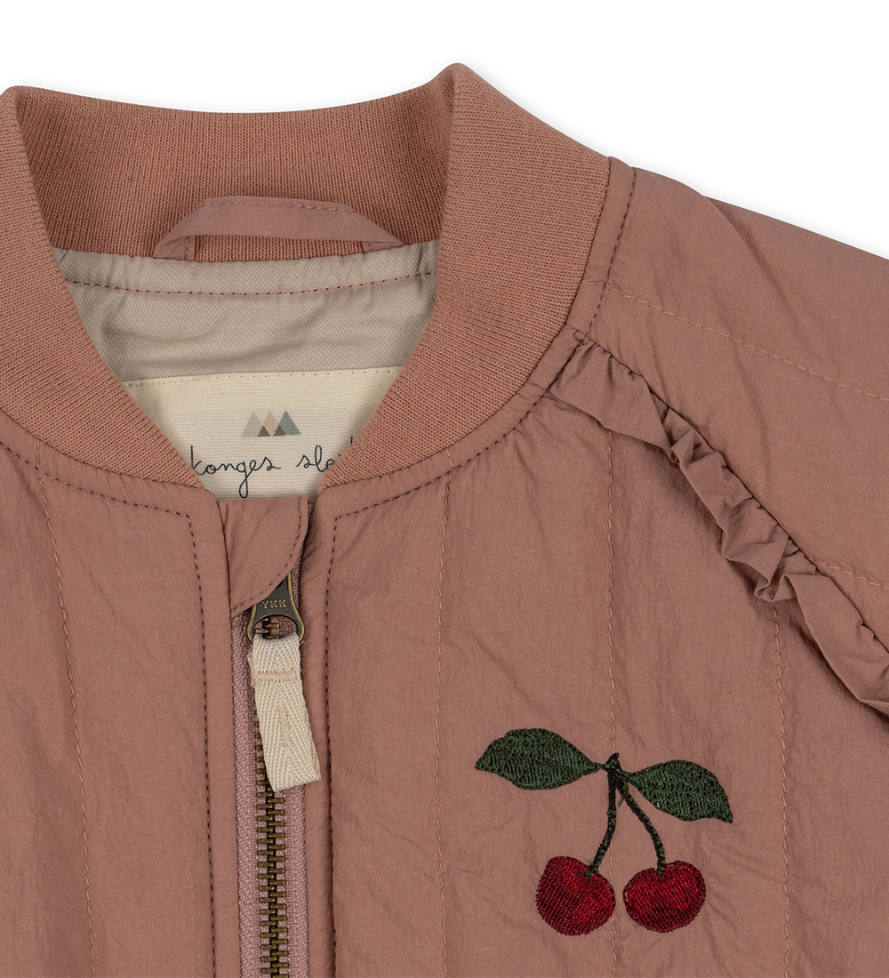 Konges Sløjd Termojakke - Juno Frill Bomber - Cameo Brown