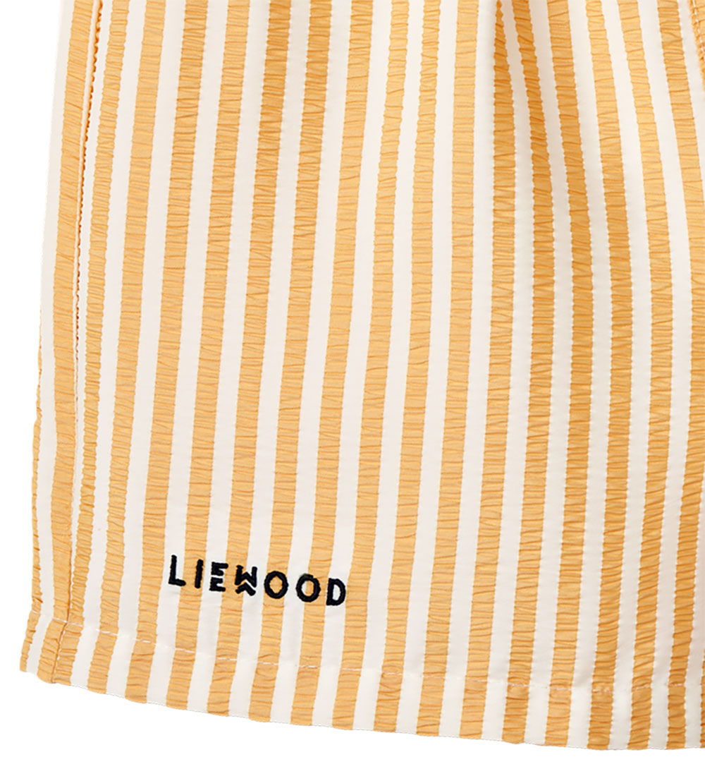 Liewood Badeshorts - Duke - UV40+ - Stripe Yellow Mellow/Creme D