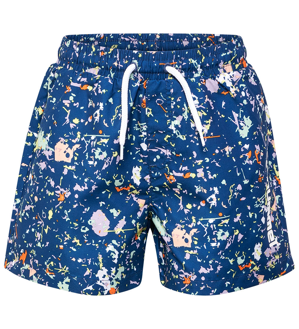Hummel Badeshorts - HmlCHILL - Dark Denim